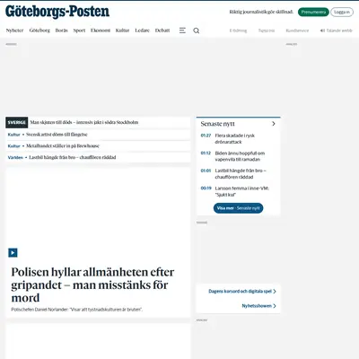 Arbetet Nyheterna startsida 2024