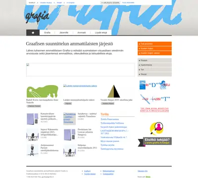 Grafia startsida 2011