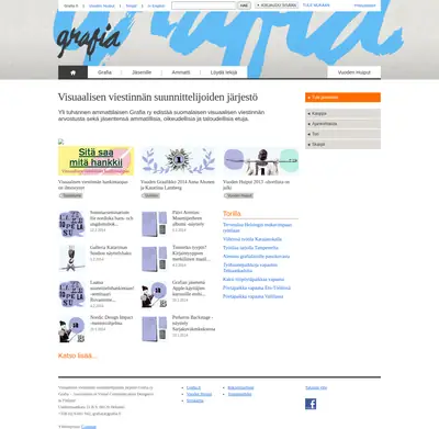 Grafia startsida 2014