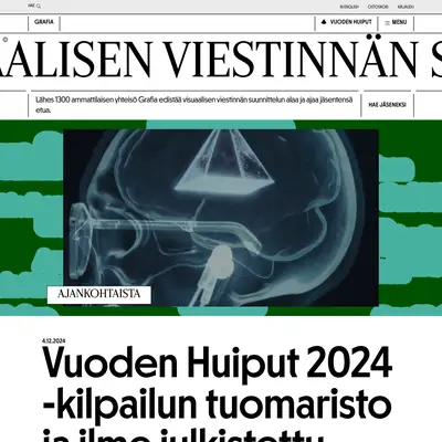 Grafia startsida 2025