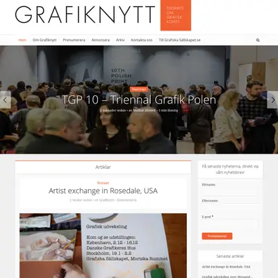 Grafik-Nytt startsida 2019