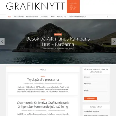 Grafik-Nytt startsida 2023