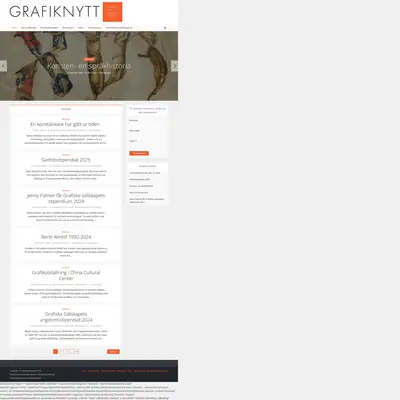 Grafik-Nytt startsida 2025