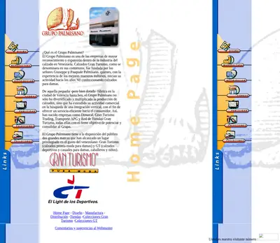 Gran Turismo startsida 1998