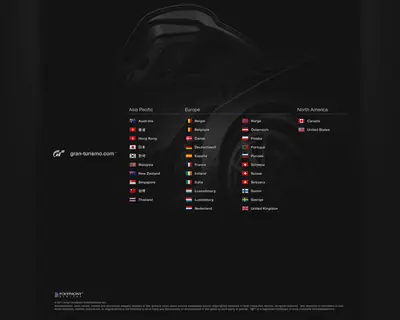 Gran Turismo startsida 2012