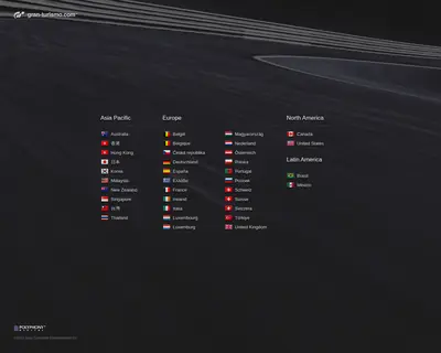 Gran Turismo startsida 2015