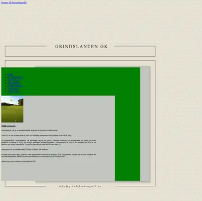 GRINDSLANTEN startsida 2020