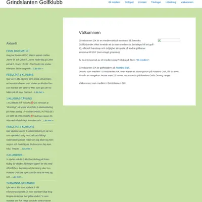 GRINDSLANTEN startsida 2024
