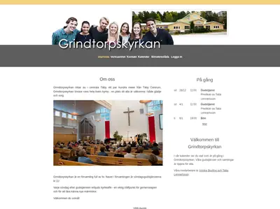Gudstjänst i Grindtorpskyrkan startsida 2014