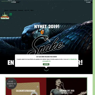 Gröna startsida 2019