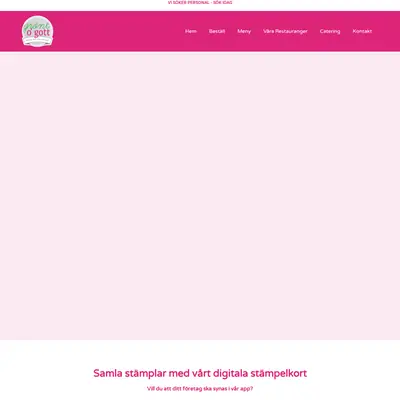 Grönt & Gott startsida 2023