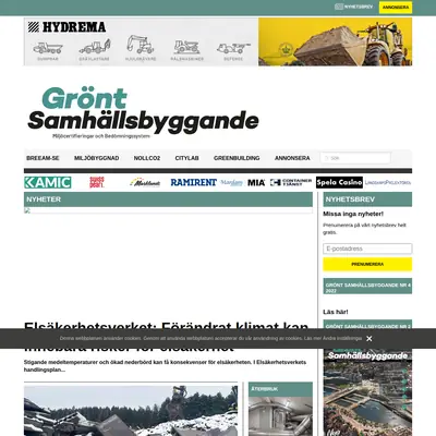 Grönt Samhällsbyggande startsida 2023