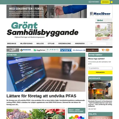 Grönt Samhällsbyggande startsida 2026