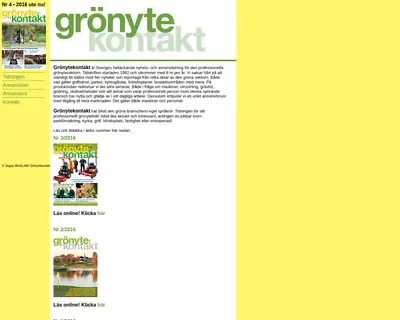 GrönyteKontakt startsida 2017