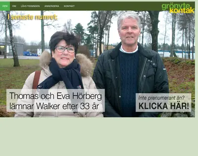 GrönyteKontakt startsida 2018