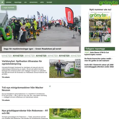 GrönyteKontakt startsida 2021