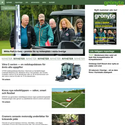 GrönyteKontakt startsida 2022