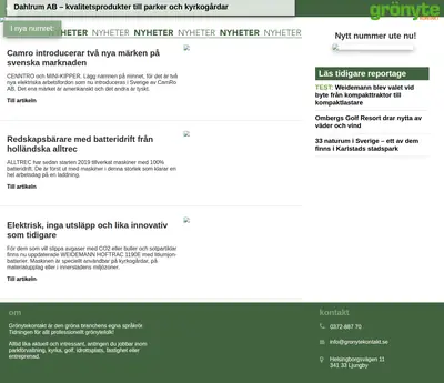 GrönyteKontakt startsida 2023