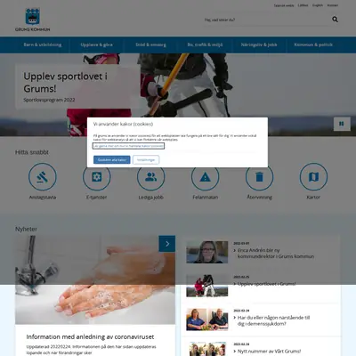 Grums församlingsblad startsida 2022