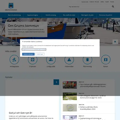 Grums församlingsblad startsida 2025