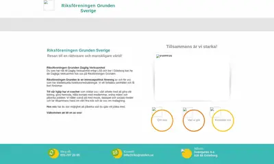 Grunden Tidning startsida 2021