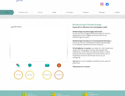 Grunden Tidning startsida 2024