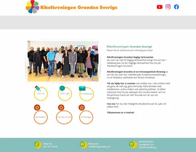 Grunden Tidning startsida 2025