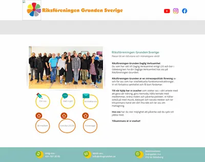 Grunden Tidning startsida 2026
