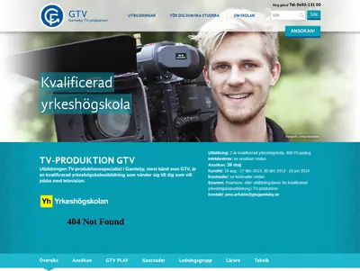 gtvgamleby.se startsida 2014