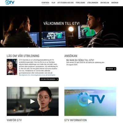 gtvgamleby.se startsida 2020