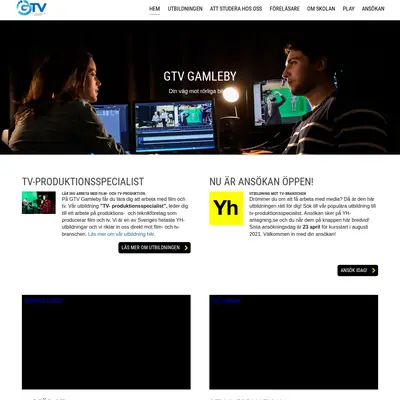 gtvgamleby.se startsida 2021