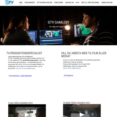 gtvgamleby.se startsida 2022