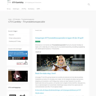 gtvgamleby.se startsida 2025
