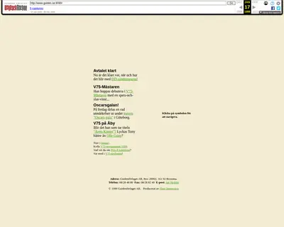 www.guiden.se startsida 1998