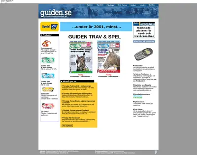 www.guiden.se startsida 2002