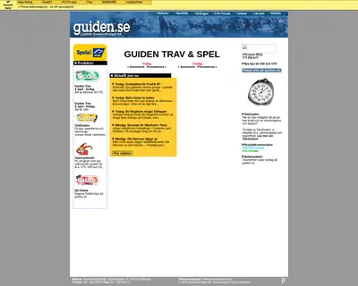 www.guiden.se startsida 2004