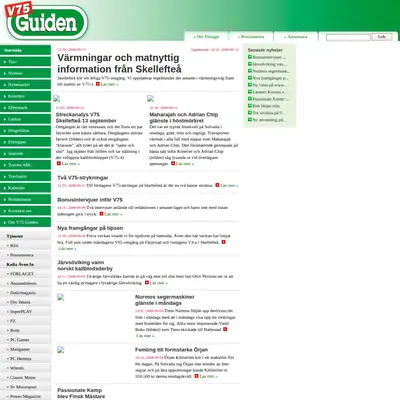 www.guiden.se startsida 2008