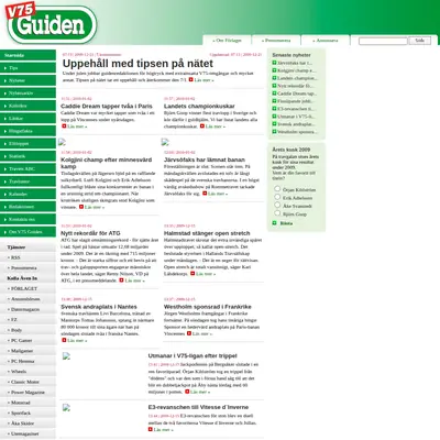 www.guiden.se startsida 2010