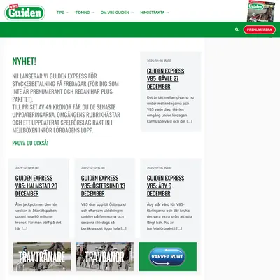 www.guiden.se startsida 2026