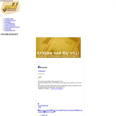 Guldkanalen Country startsida 2018