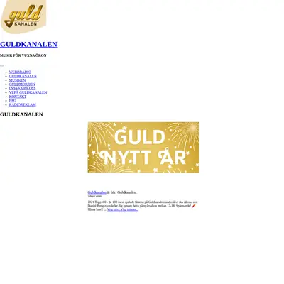Guldkanalen Country startsida 2022