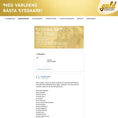 Guldkanalen Country startsida 2026
