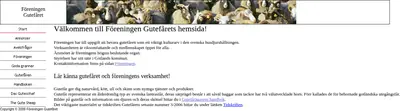 GUTEFÅRET startsida 2006