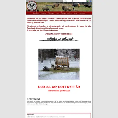 GUTEFÅRET startsida 2014
