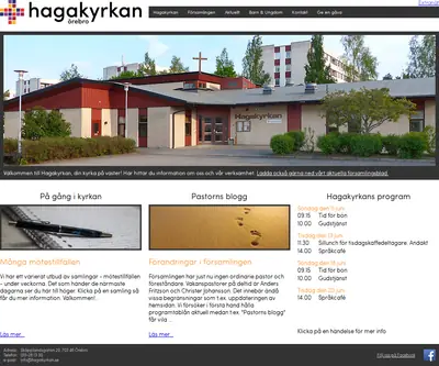Hagakyrkans församlingsblad Örebro startsida 2017