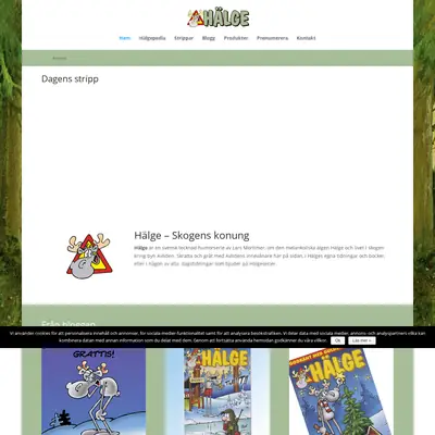 HÄLGE startsida 2019
