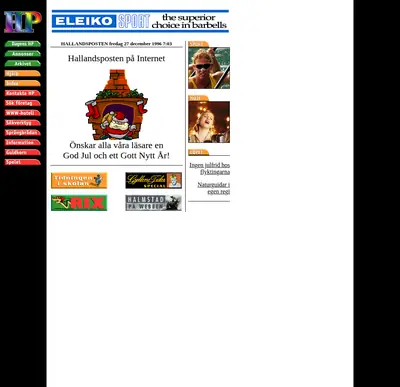 http://m.hallandsposten.se startsida 1996