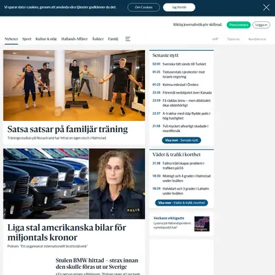 http://m.hallandsposten.se startsida 2023