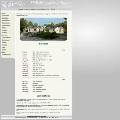 Hällebergsförsamlingen Ljungskile startsida 2013
