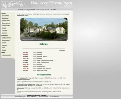 Hällebergsförsamlingen Ljungskile startsida 2014